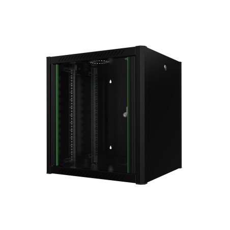 Lanview 19 12U Rack Wall Mount Pro - Secure & Efficient RWP12U56BL Storage Solution